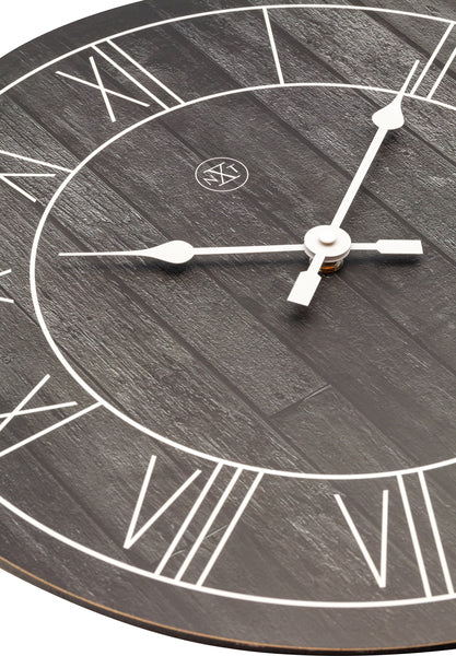 Nexttime nx-7345zw horloge murale nxt paul dia 40cm bois marron