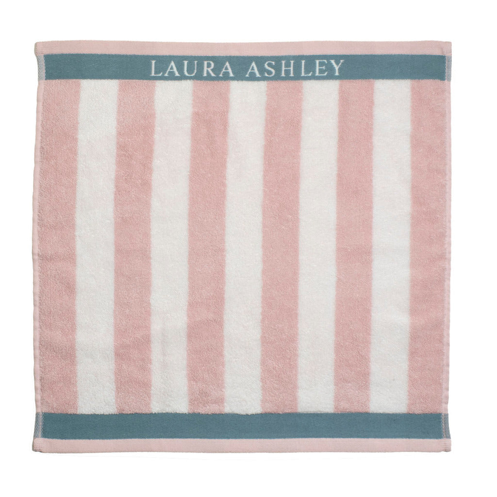 Laura ashley torchon blush stripe 50x50 cm rose