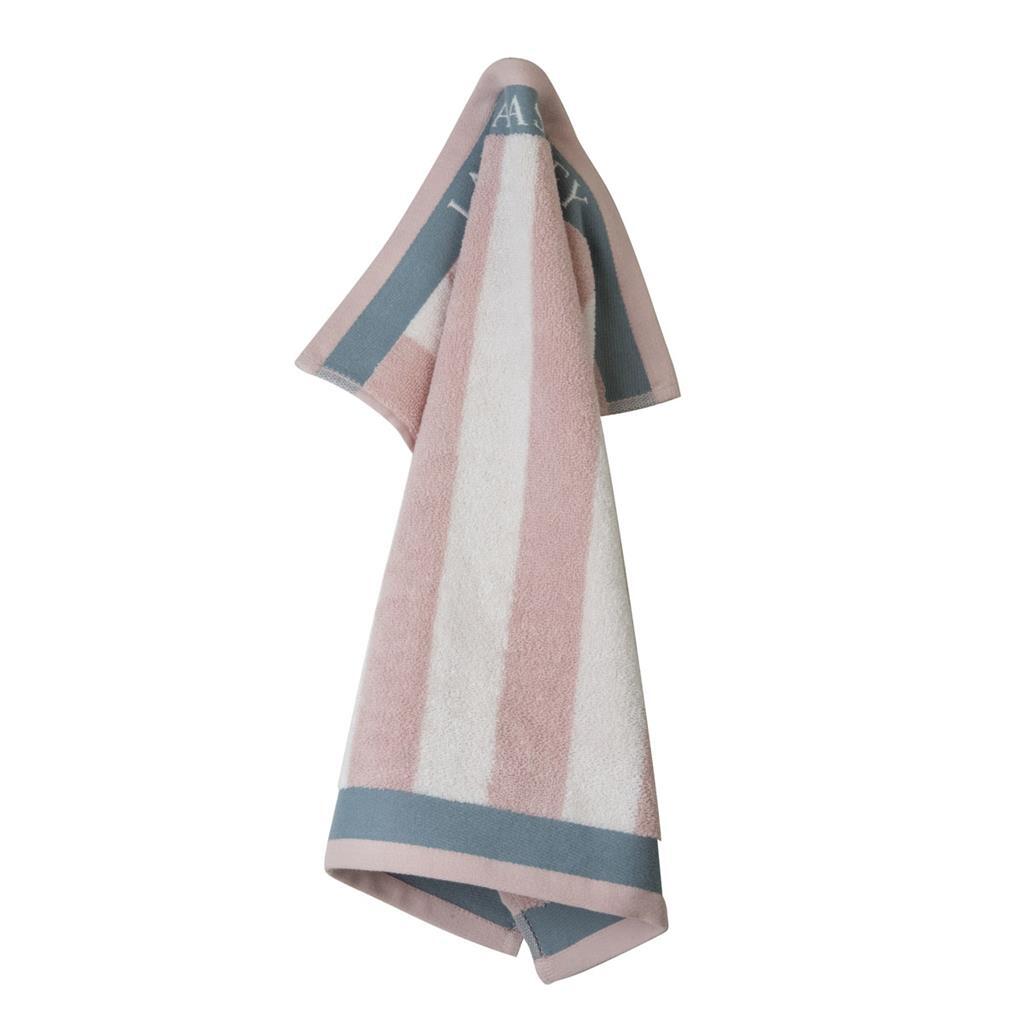 Laura ashley torchon blush stripe 50x50 cm rose