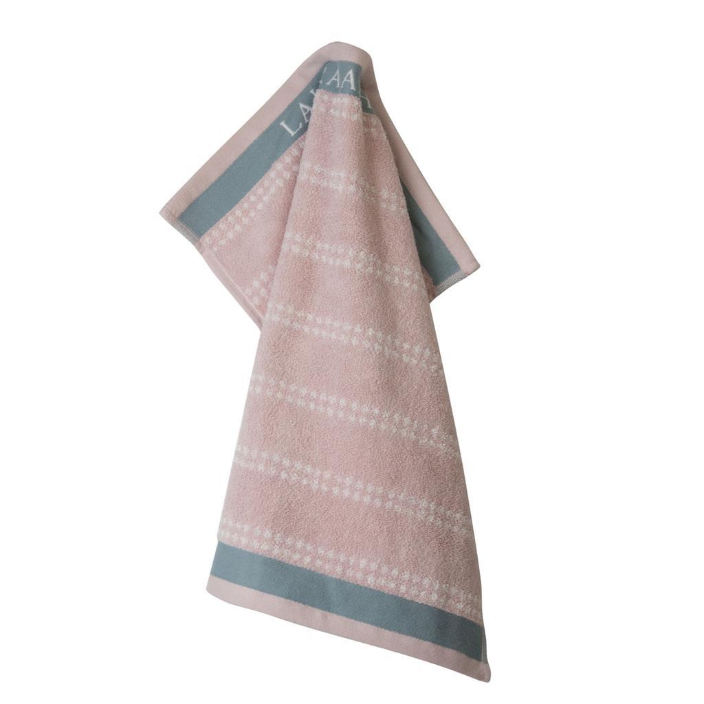 Laura Ashley Laura Ashley Torchon de cuisine Blush Stripe 50x50 cm Rose