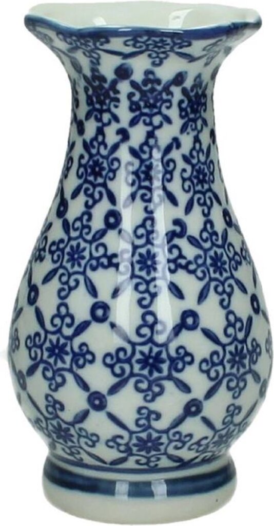 Kersten Kersten Vase Porcelaine Bleu 8x8x15cm
