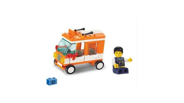 Sluban city motors m38-b0179 fourgon 72 pièces