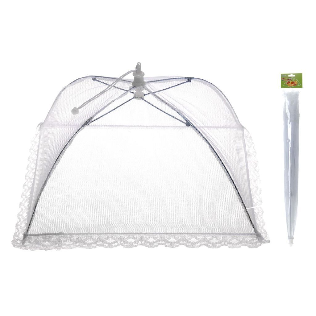 Cagoule anti-mouches Basic 45x45 cm blanc