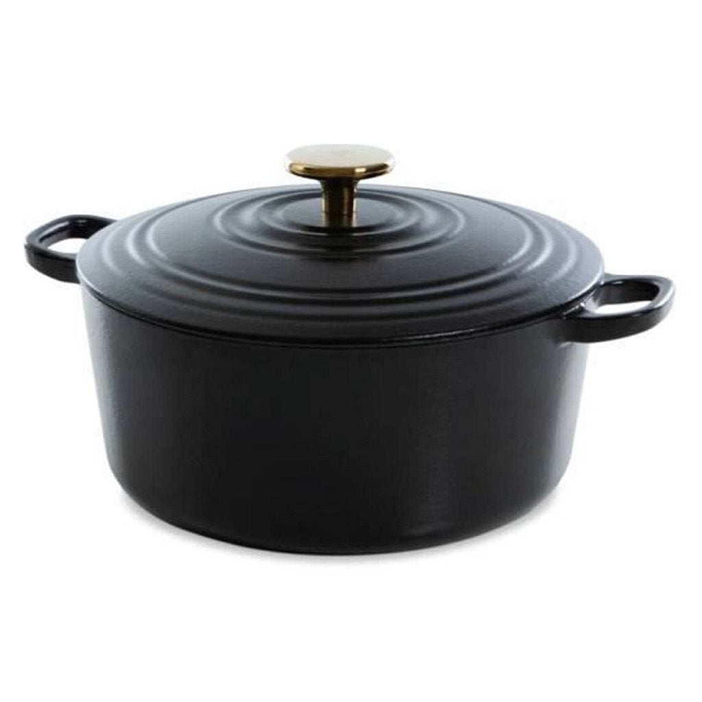 Casserole Bk bordeaux 24 cm encre noire
