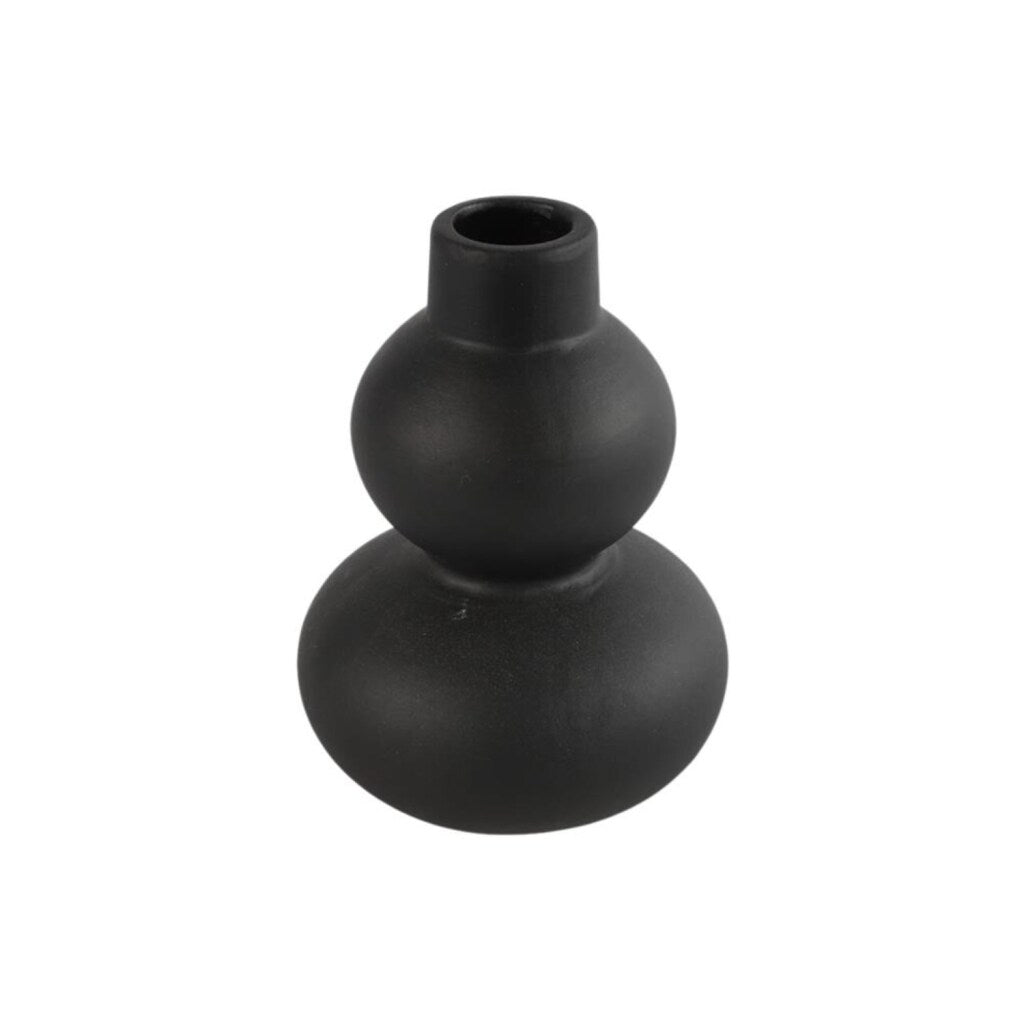 Divers Vase Abigail Noir 15 Cm