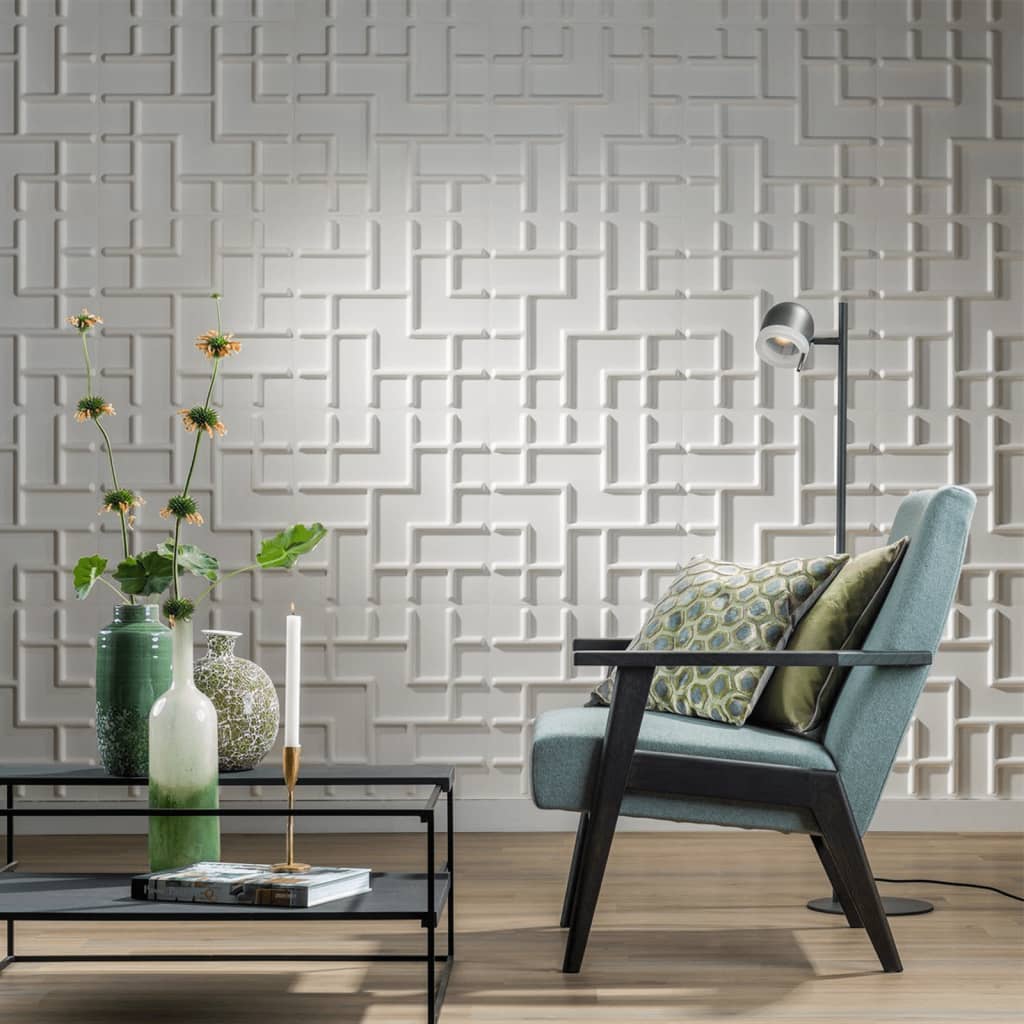 Panneaux muraux WALLART 12 ST 3D GA-WA16 TETRIS