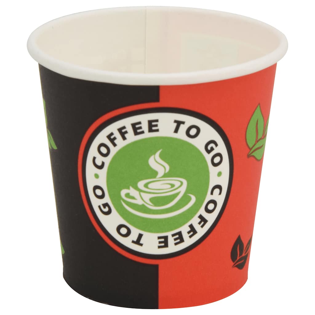 VidaXL tasses à café jetables papier 120 ml (4 oz) 1000 pcs