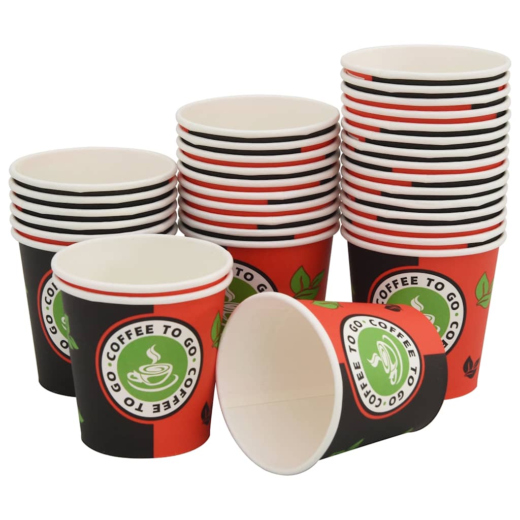 VidaXL tasses à café jetables papier 120 ml (4 oz) 1000 pcs