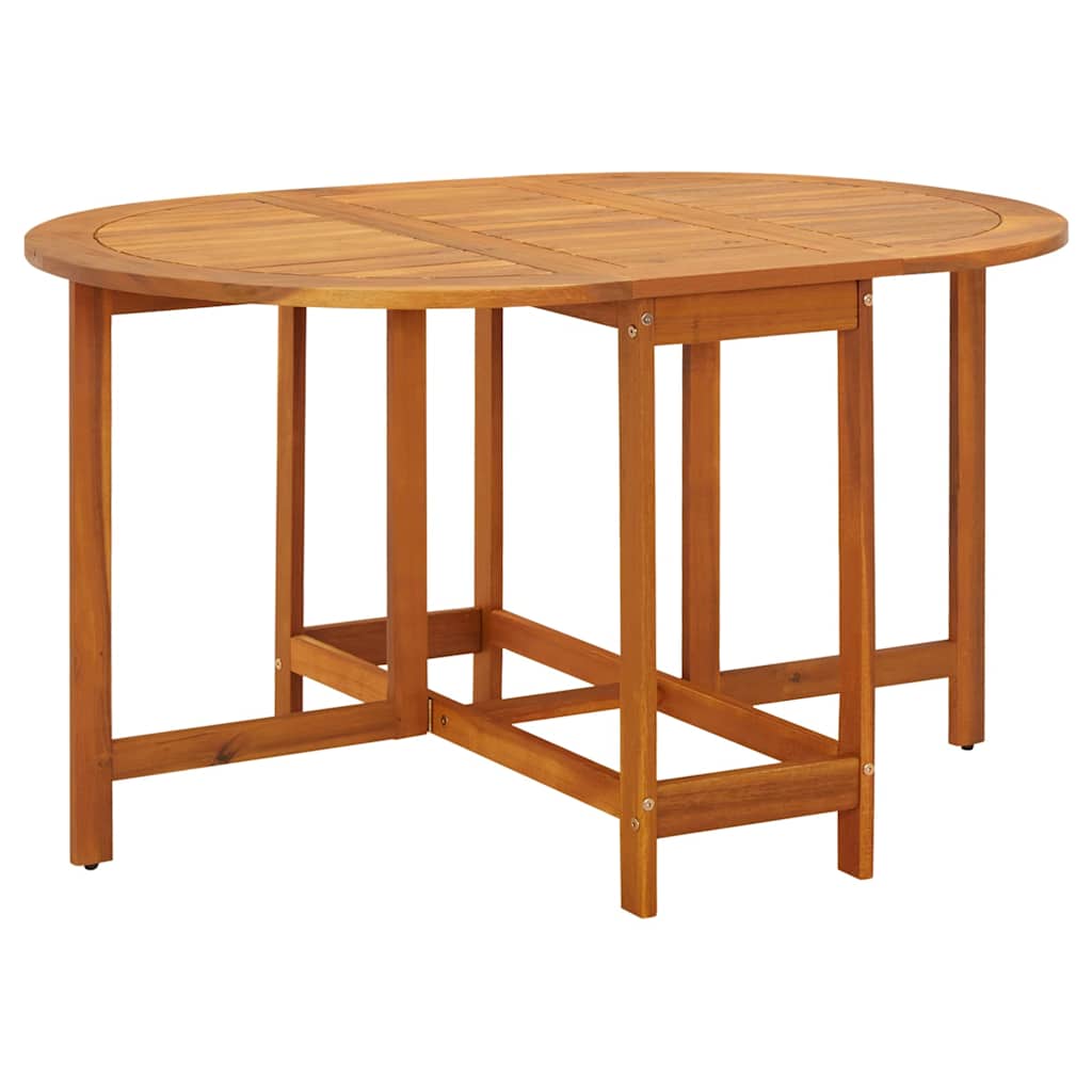 Vidaxl tuintafel 130x90x72 cm massief acaciahout