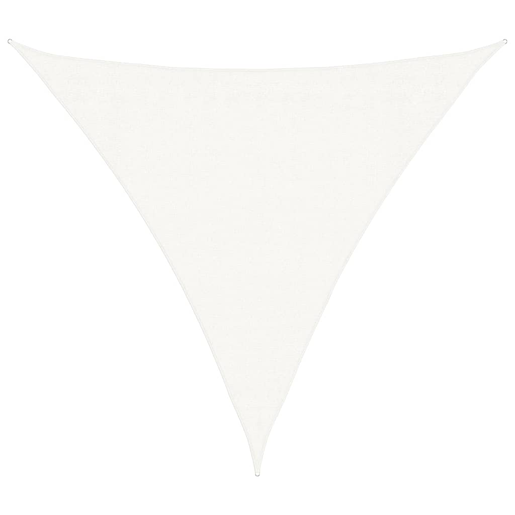 Vidaxl Sunshade HDPE Triangle 3.6x3.6x3,6 m blanc
