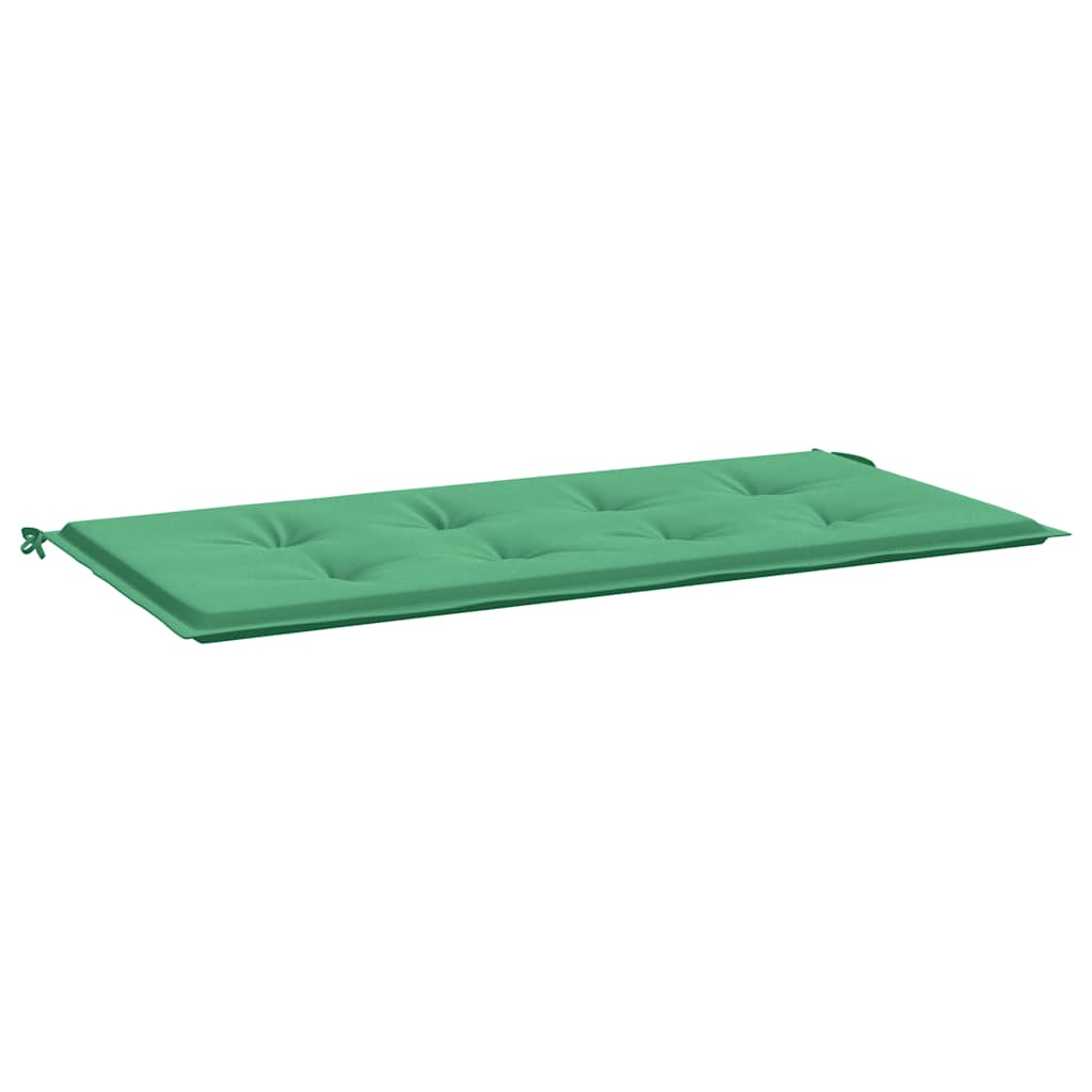 Vidaxl jardin banc coussin 120x50x4 cm Oxford tissu vert