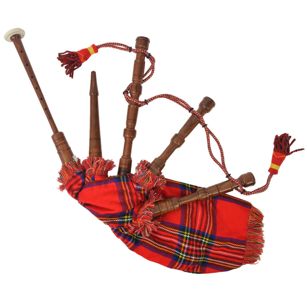Vidaxl Children's Dowel Bag Scottish Great Highland Red Royal Stewart Tartan
