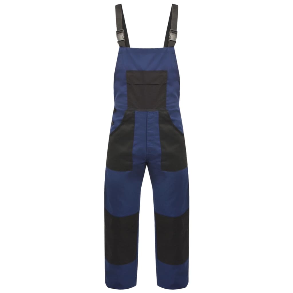 Vidaxl Men Dungarees Taille xl bleu