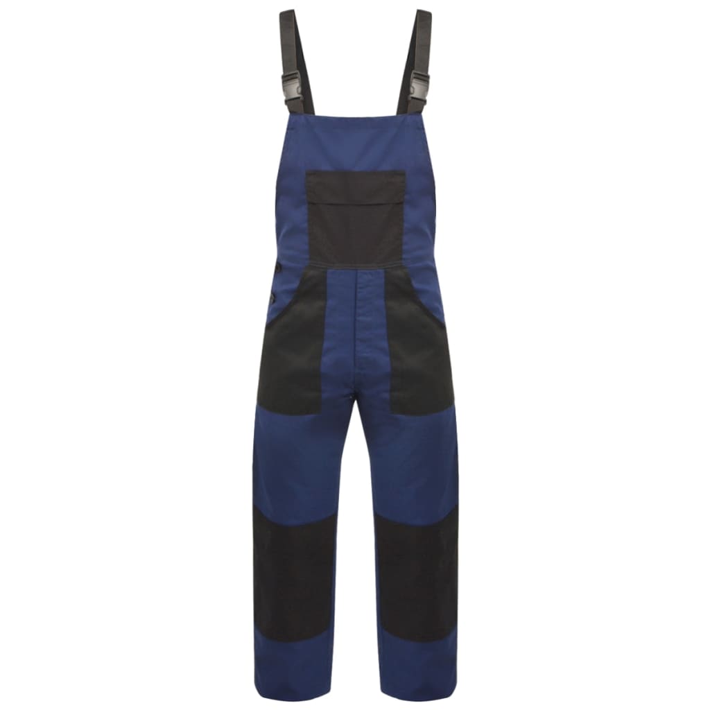 Vidaxl Men Dungarees Taille xxl bleu
