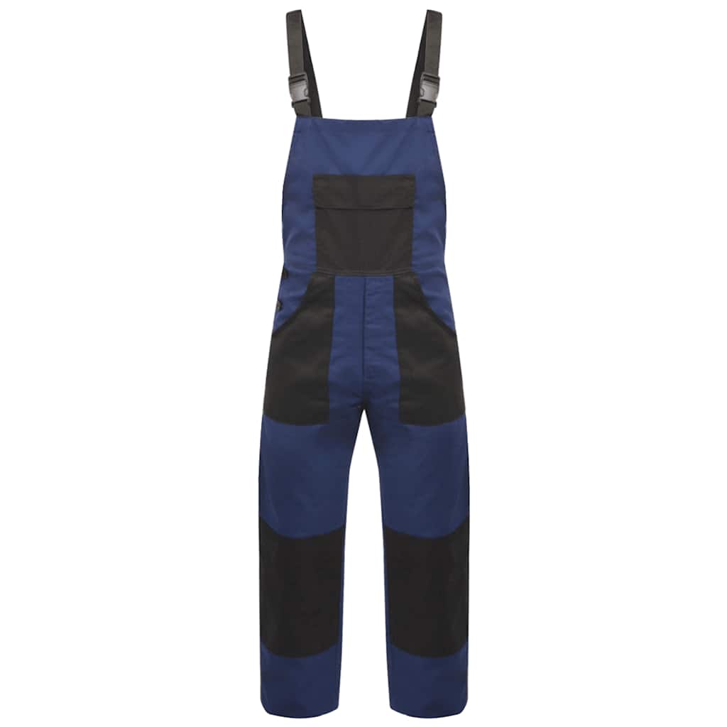 Vidaxl Men Dungarees Taille xxl bleu