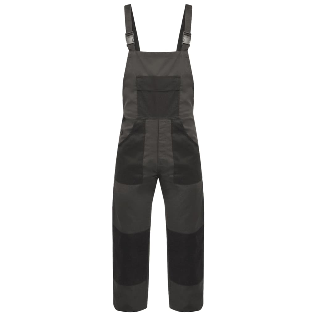 Vidaxl Men Dungarees Taille m Gray