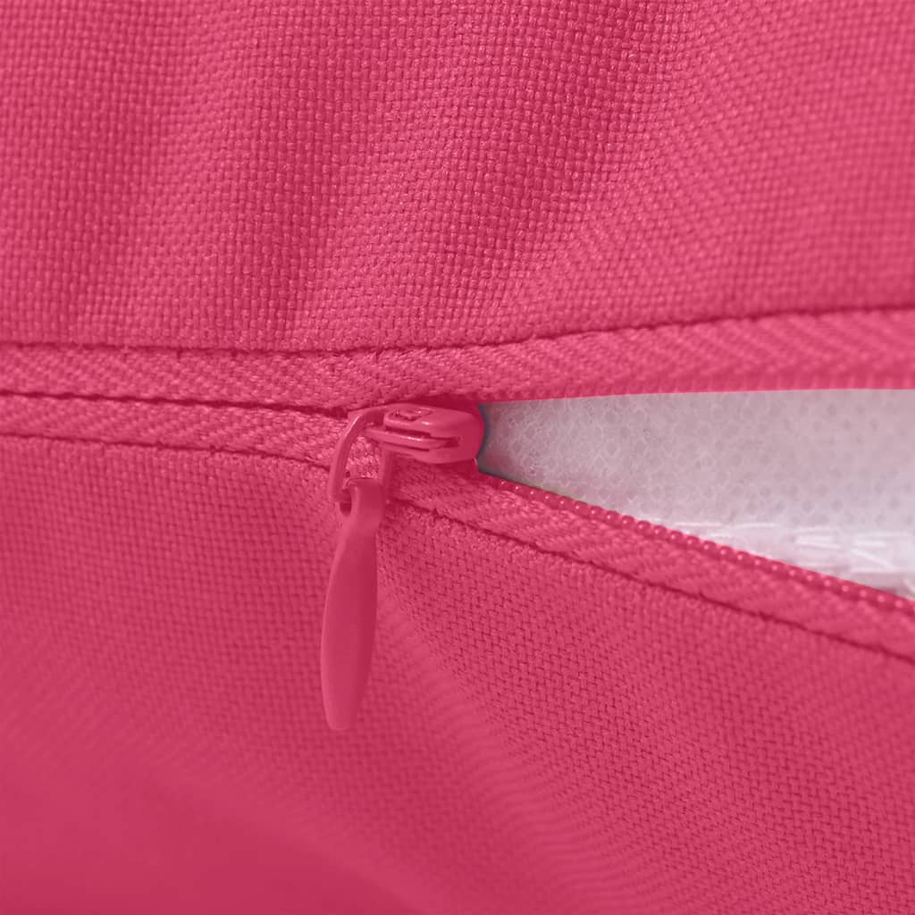 Vidaxl Coussins extérieurs 45x45 cm rose 2 pcs