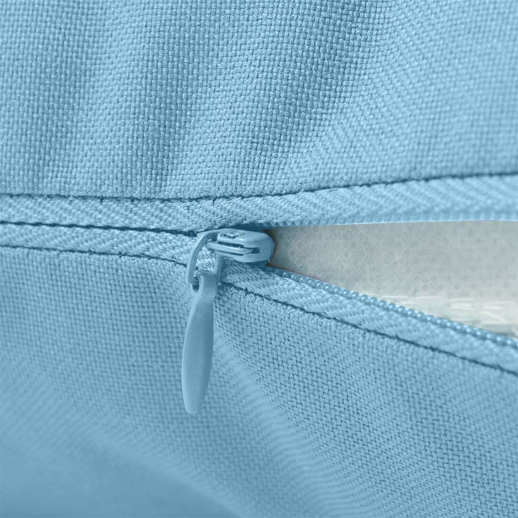 Vidaxl Coussins d'extérieur 60x40 cm bleu clair 2 sts