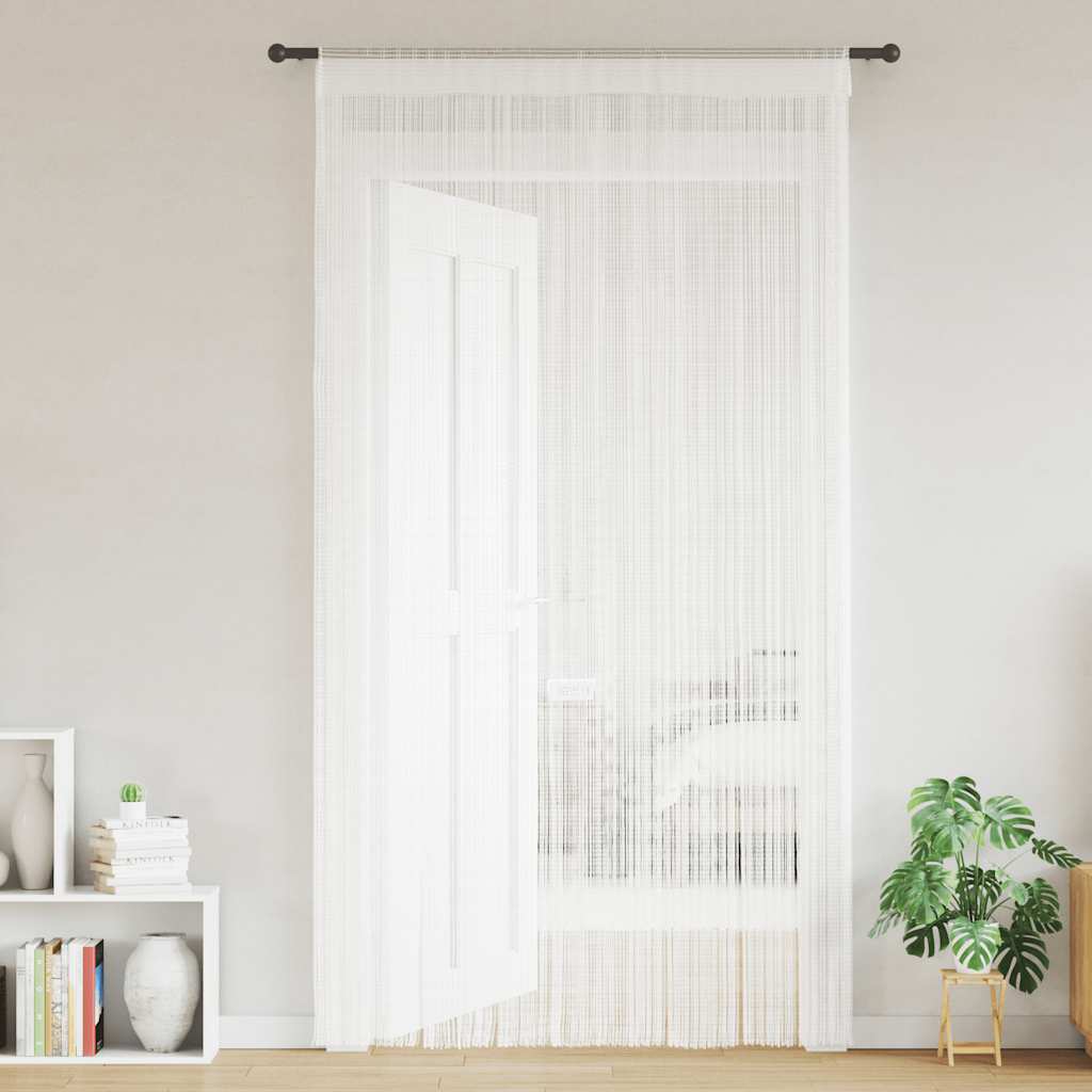 Rideaux de fil vidaxl 2 st 140x250 cm blancs