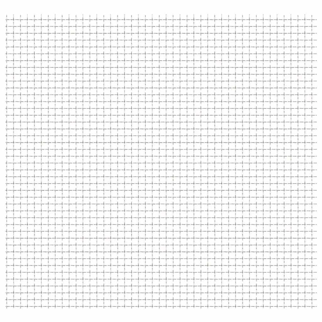 Fidaxl Fense Fence Mesh 50x50 cm 21x21x2.5 mm en acier inoxydable