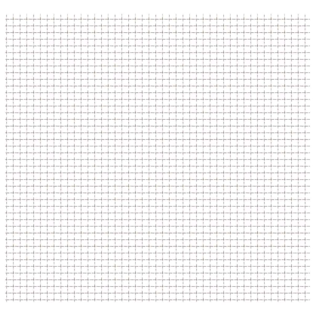 Vidaxl Fil Gate Mesh tissé 100x85 cm 31x31x3 mm en acier inoxydable