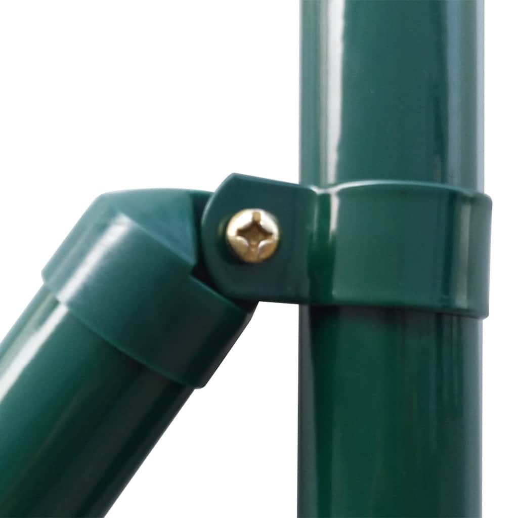 Vidaxl Euro Hek 10x1,5 m en acier vert