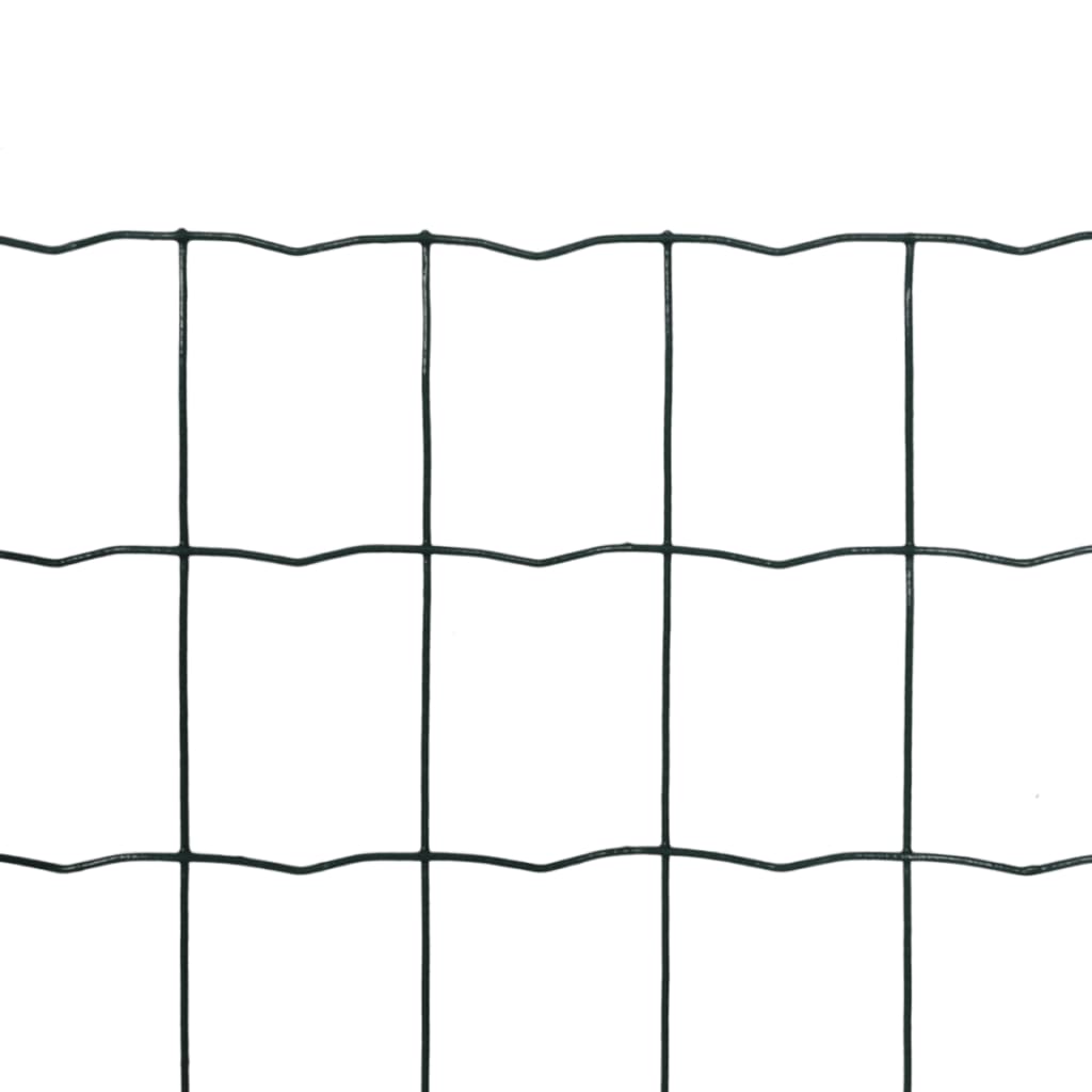 Vidaxl Euro Hek 10x1,7 m Green en acier