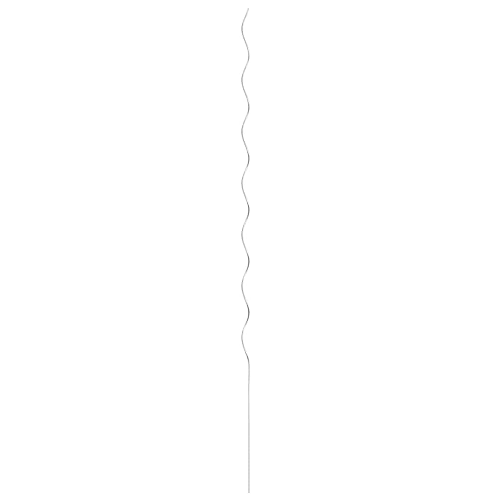 Vidaxl Stick Plain Spiral 170 cm ACTEUR GALVANISÉ 20 STS