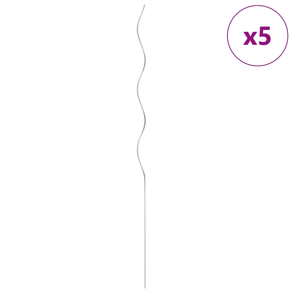 Vidaxl Sticle simple SPIRAL 110 cm ACTEUR GALVANISÉ 5 STS