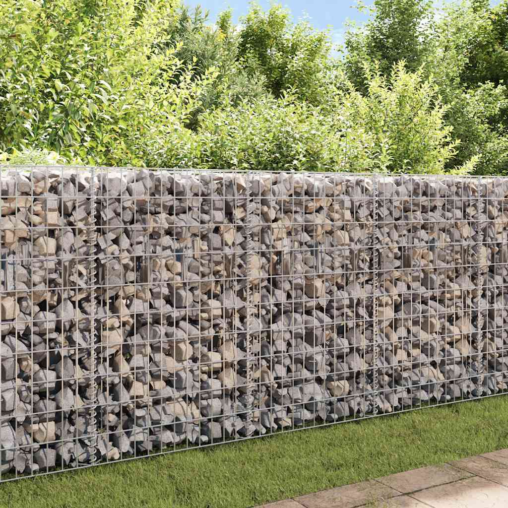 Vidaxl Gabion Basket 120x30x50 cm Steel galvanisé