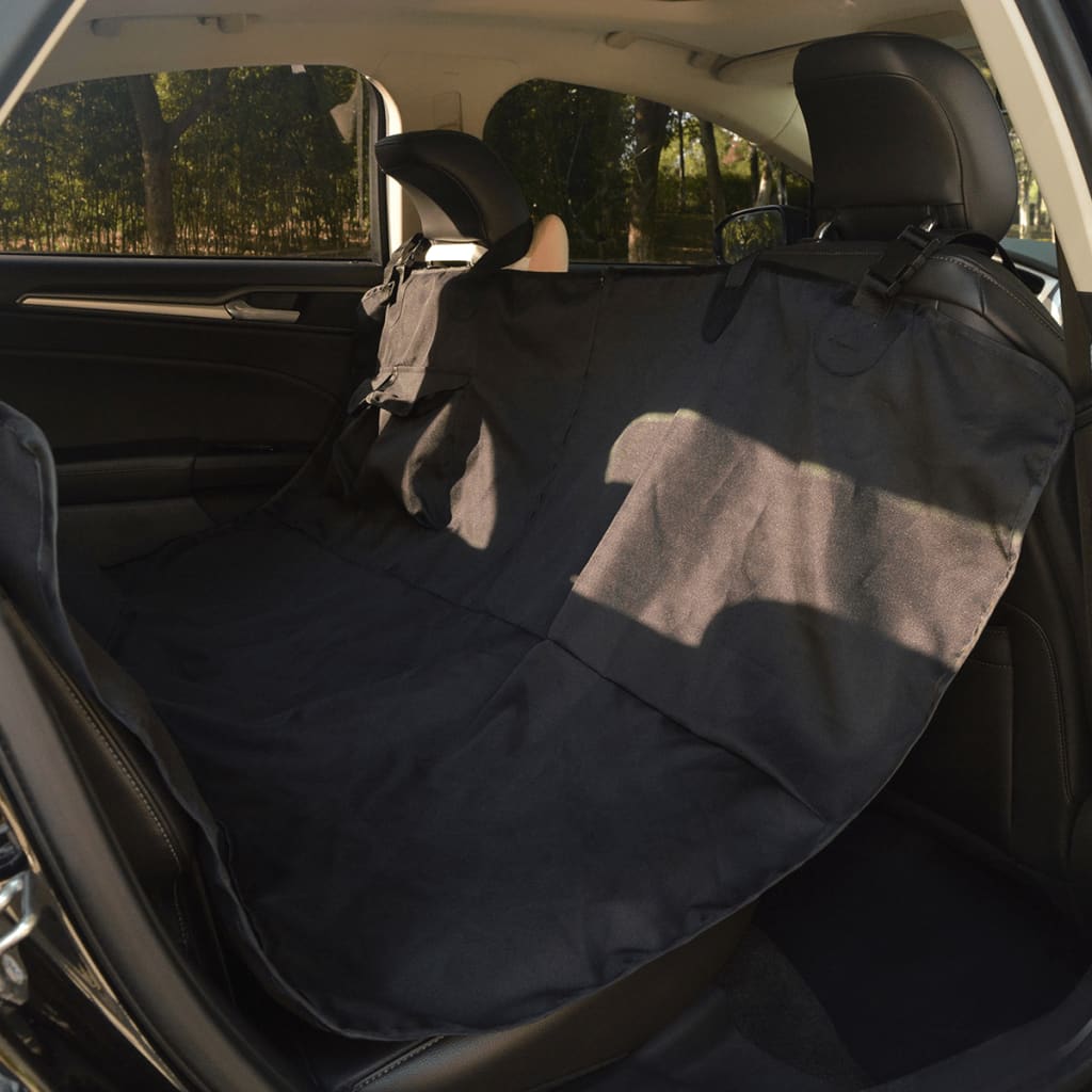 Vidaxl Pet Toard arrière Couvercle de siège 148x142 noir