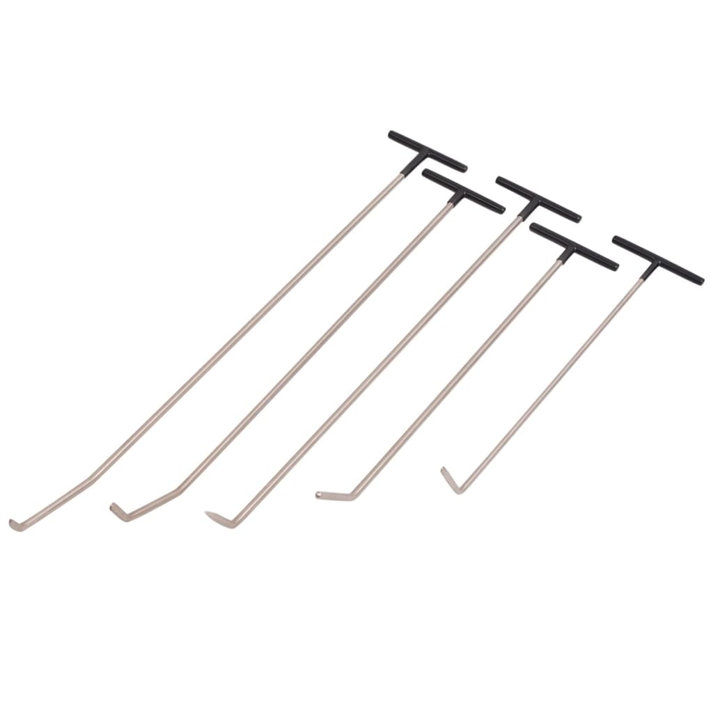 Ensemble de bosse à 21 pièces Vidaxl sans pulvériser en acier inoxydable