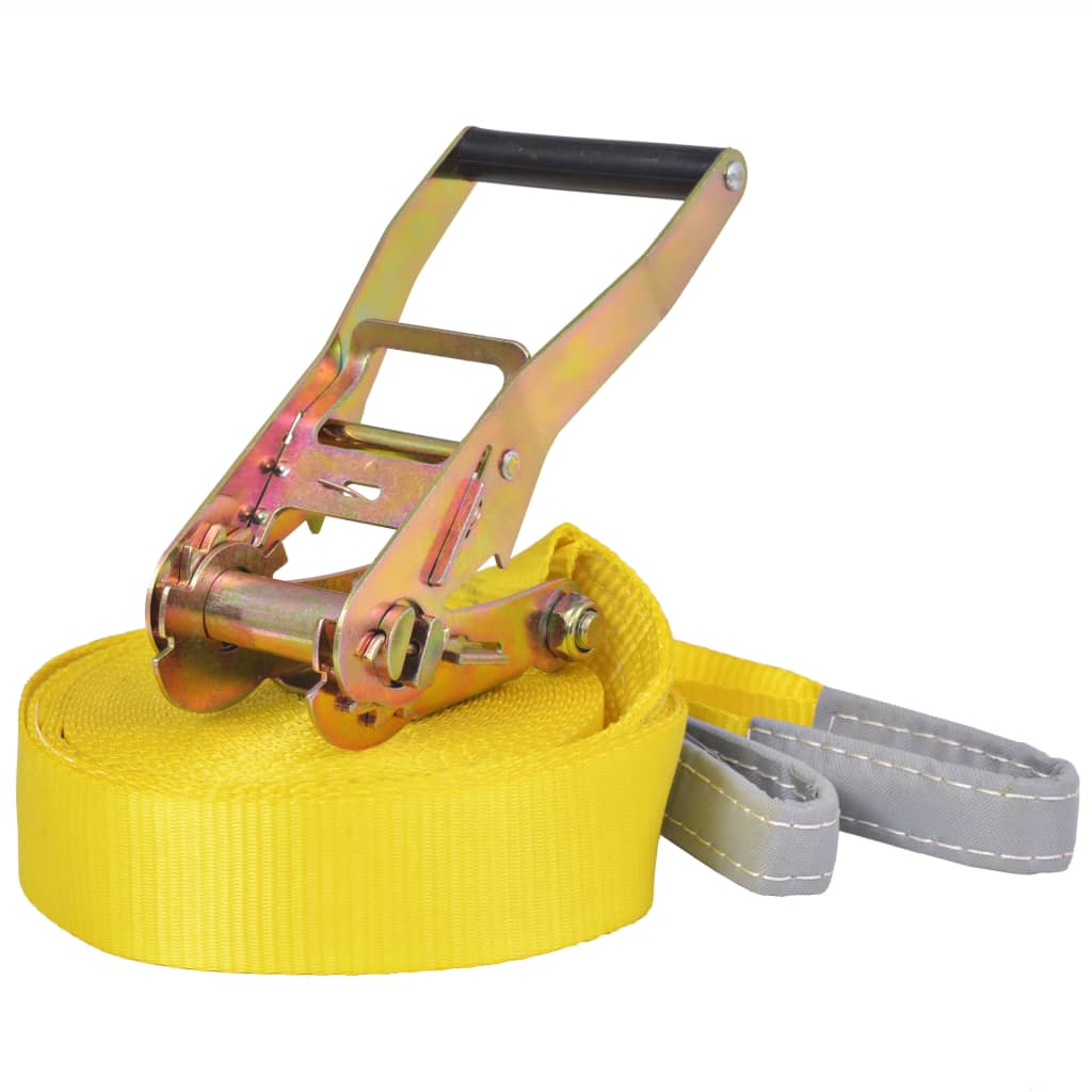 Vidaxx slackline 15 m x 50 mm 150 kg jaune