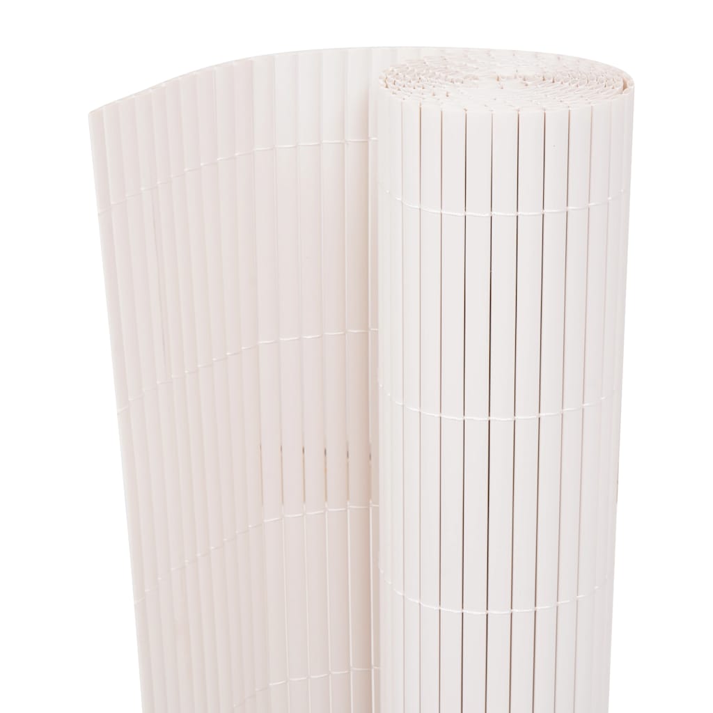Vidaxx clôture de jardin double face 90x300 cm blanc