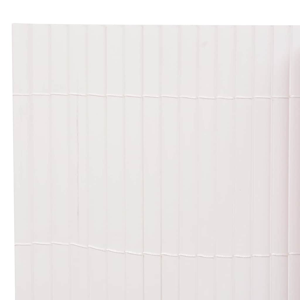 Vidaxx clôture de jardin double face 90x300 cm blanc