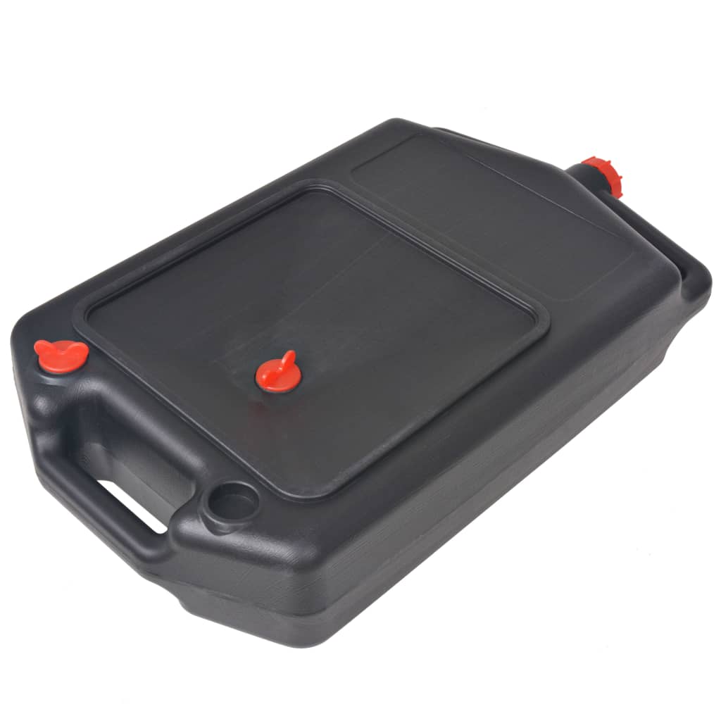 Vidaxl Huile Recueillir le réservoir mobile 10 L