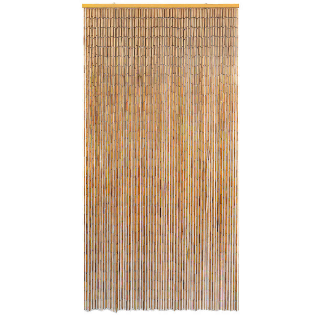 Vidaxx rideau anti-mouches 100x200 cm bambou