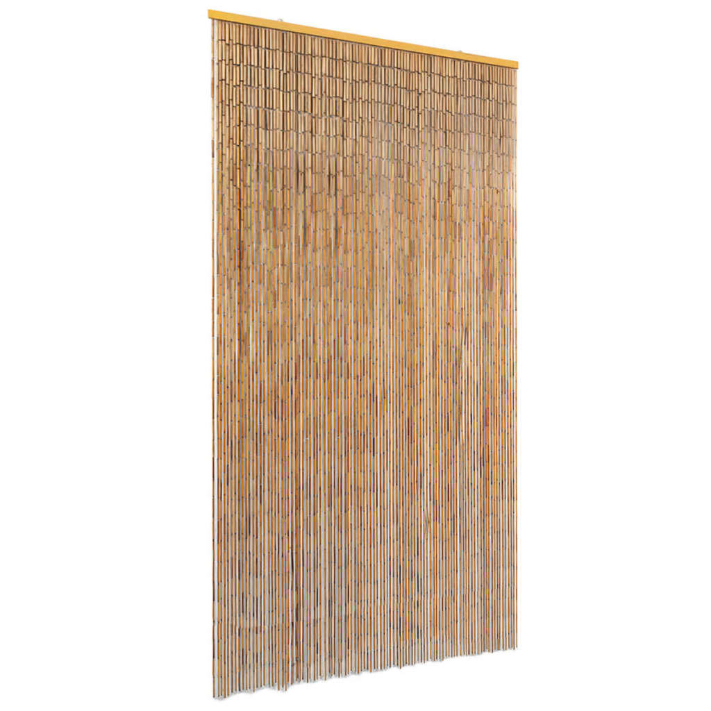 Vidaxx rideau anti-mouches 100x220 cm bambou