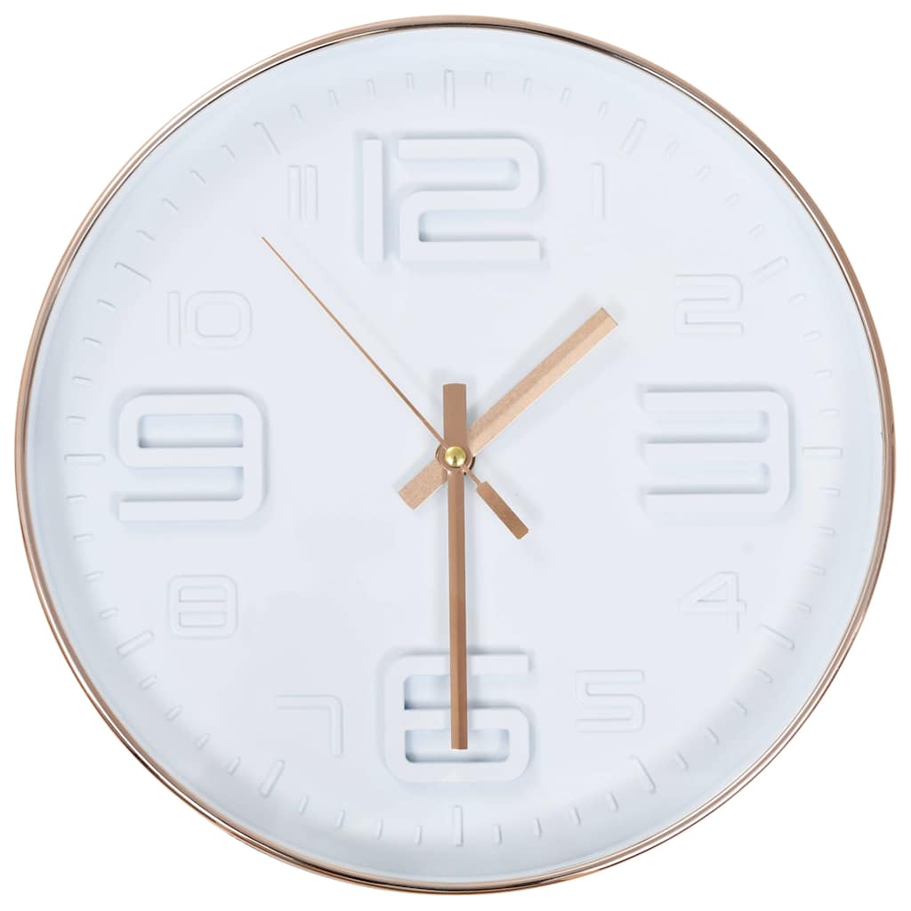 Vidaxx horloge murale aspect cuivre 30 cm