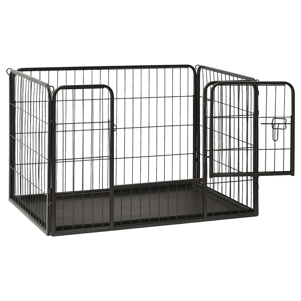 Vidaxl Puppyren 91.5x59x61 cm en acier