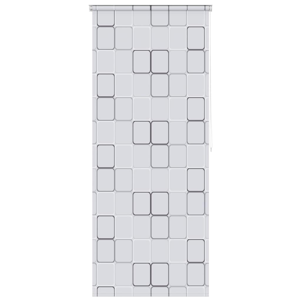 Vidaxl Rouleau aveugle pour la douche 120x240 cm carré