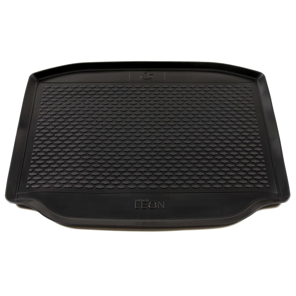 Vidaxl Trunk Mat pour siège Leon Hatchback 2012- Rubber