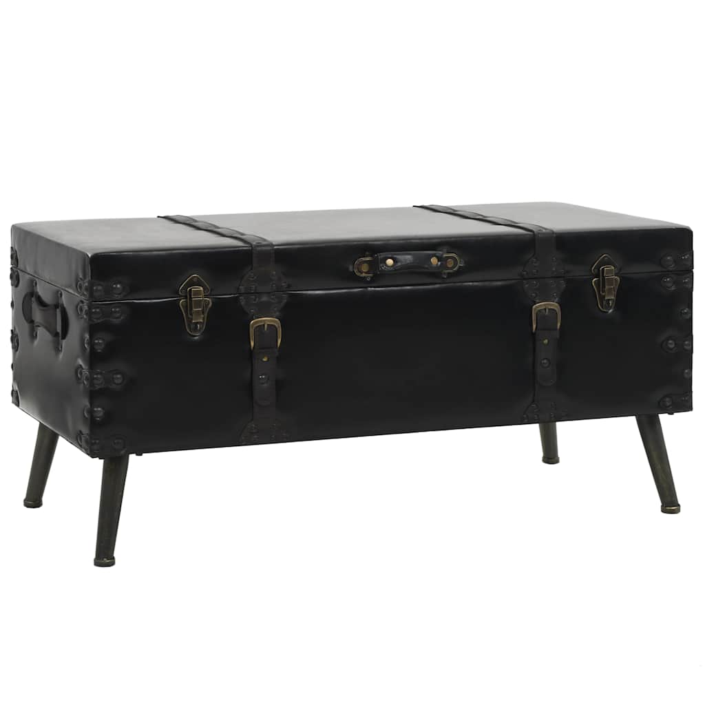 Vidaxl salontafel 102x51x48 cm mdf en staal