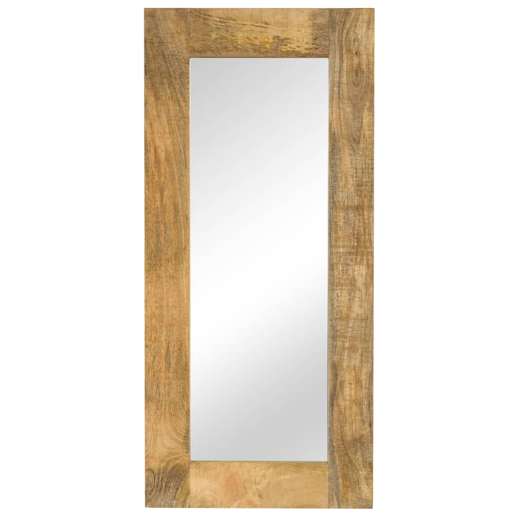 Miroir Vidaxl 50x110 cm Bois de mangue solide