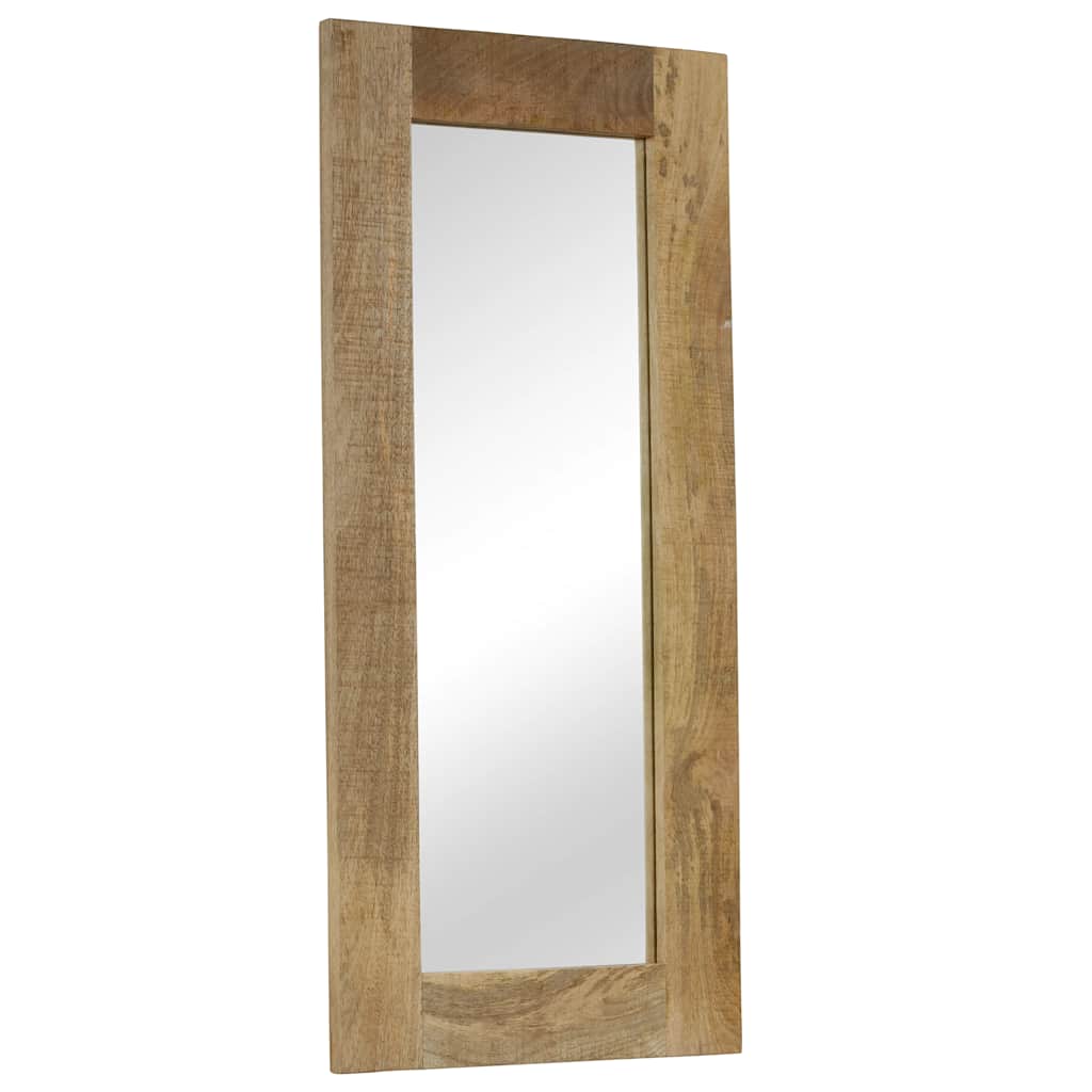 Miroir Vidaxl 50x110 cm Bois de mangue solide