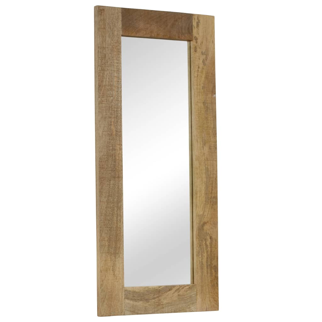 Miroir Vidaxl 50x110 cm Bois de mangue solide