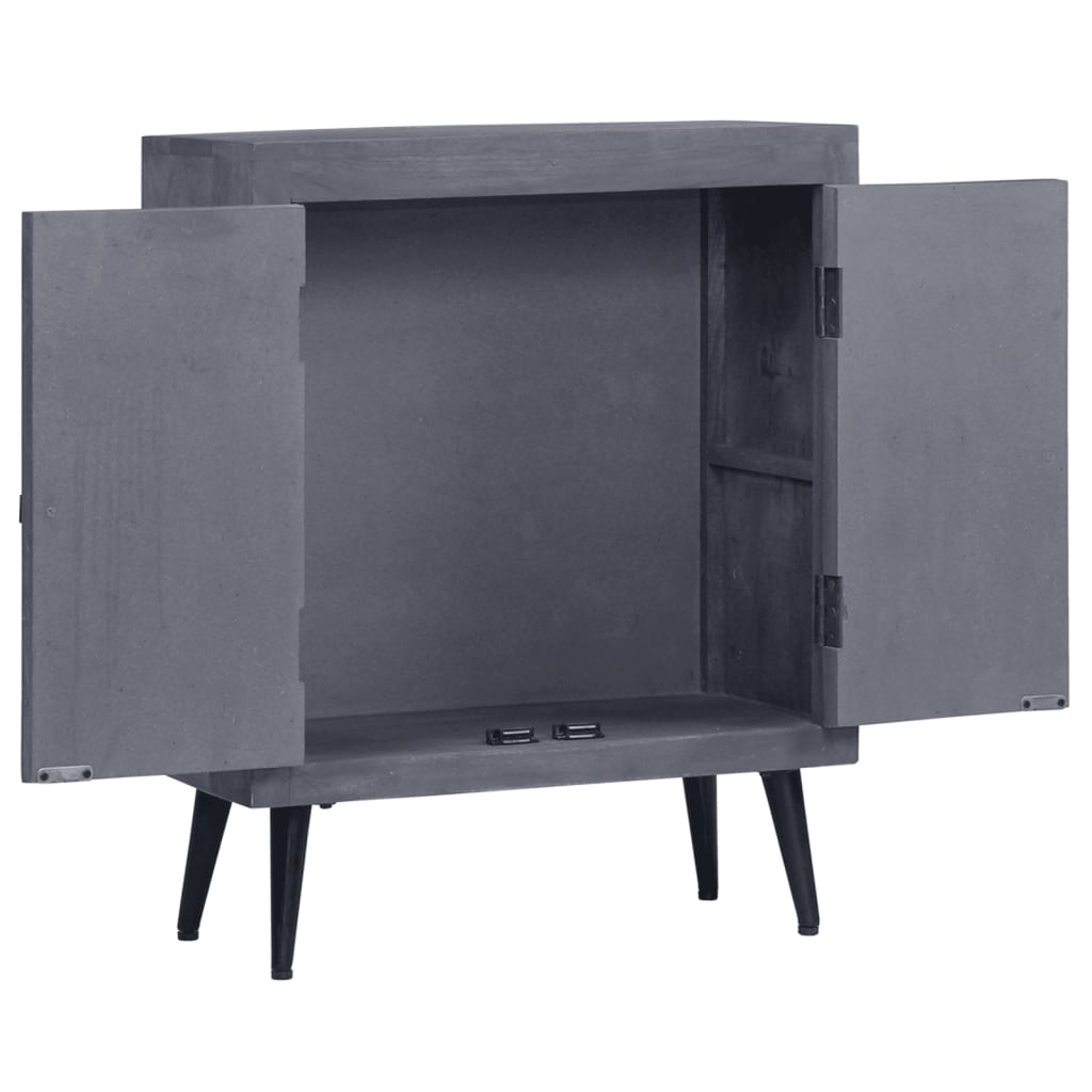 Vidaxl dressoir 60x30x76 cm massief mangohout