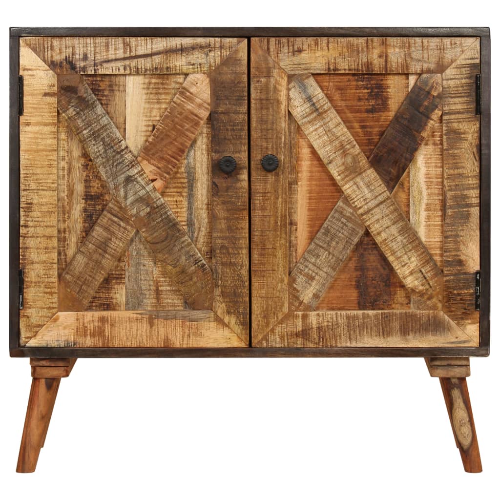 Vidaxl dressoir 85x30x75 cm massief mangohout