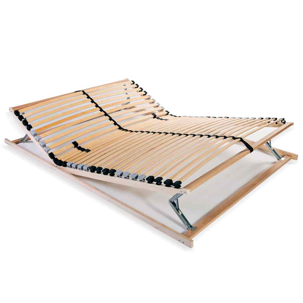 Vidaxl lattenbodem met 28 latten 7 zones 120x200 cm