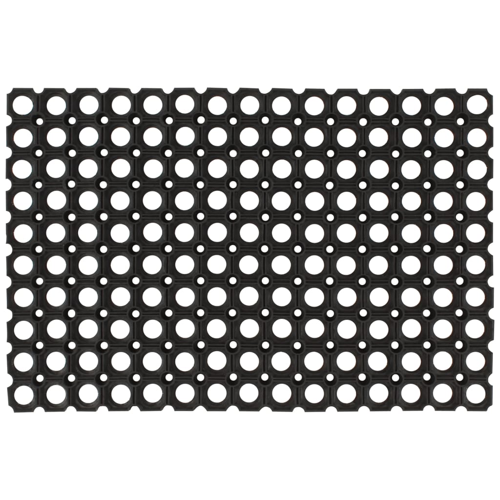Vidaxxl tapis en caoutchouc 5 pcs 16 mm 40x60 cm